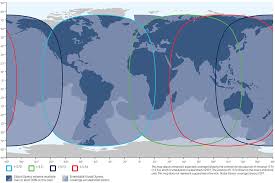 iridium map of satellite coverage