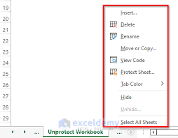 How To Unlock Grayed Out Menus In Excel