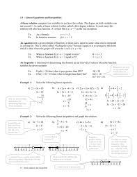 3 1 Linear Equations And Inequalities