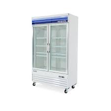 Norpole 29 Cu Ft Glass Door Reach In