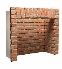 Rustic Brick Fireplace Chamber Direct