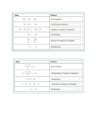 Solve A Linear Equation Docx