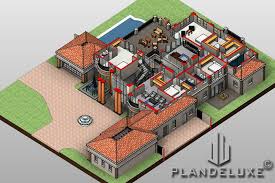 5 Bedroom Modern House Plan For
