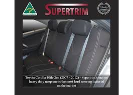 Rear Seat Covers Custom Fit Toyota