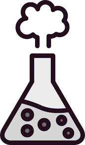 Chemical Reaction Vector Icon 19822256