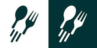Logo Design Fast Food Icon Vector Spoon