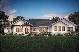 Ranch Floor Plan 4 Bedrms 3 5 Baths