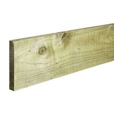 3 6m Green Treated Gravel Board 22x150mm