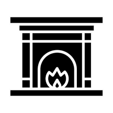 Fireplace Vector Icon 21708305 Vector