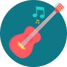 Acoustic Guitar Icon For
