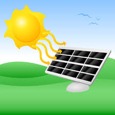 solar energy vector ilration of