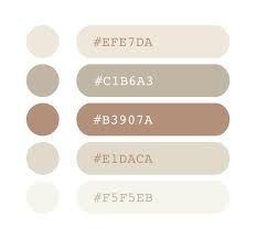 Earthy Tones Color Palette Light Pastel
