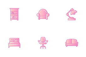 12 215 Home Decor Icon Packs Free In