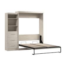 Pur Queen Murphy Bed And Shelving Unit