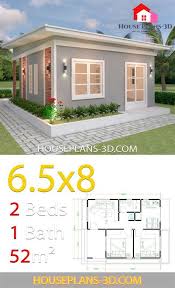 House Plans 10x8 With 2 Bedrooms Shed