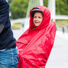 Hamax Rain Poncho Fits Around The Child