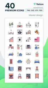 Premium Vector Icons Of Interior Design