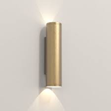 Ava 300 Wall Light In Solid Brass Using