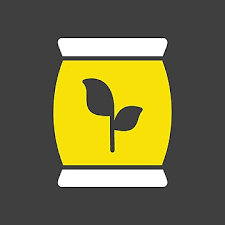 Fertilizer Bag Isolated Vector Icon