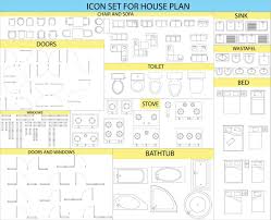 Floor Plan Icons Vector Art Icons And