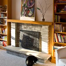 Simple Yet Decorative Fireplace Screen