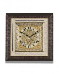 Square Shape Marble Wall Clock Aag12