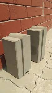 Cement Zigzag Inner Lock Concrete Wall