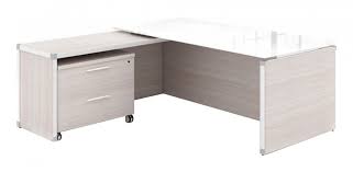 Executive L Shaped Desk With Drawers