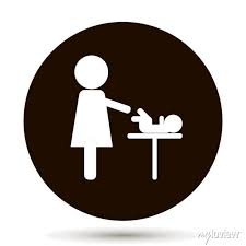 Mother And Baby Icon Baby Care Room