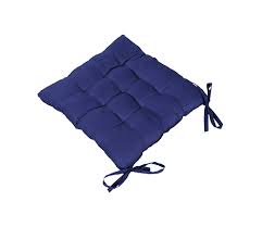 Buy Blue Square Satin And Cotton Filled
