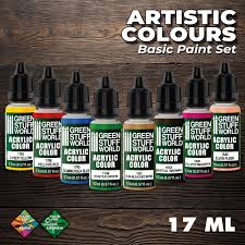 Artistic Colours Basic Paints Set 8