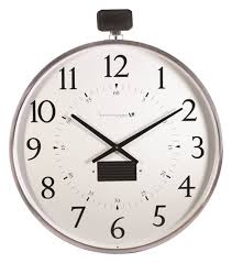 Solar Time Outdoor Powered Wall Clock
