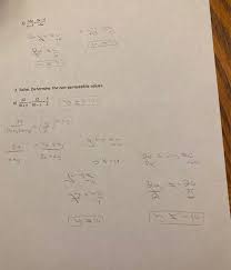 Solved Math 30 2 Unit 4 Rational