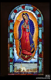 Guadalupe Stained Glass Window