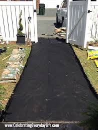 Diy Pea Gravel Path