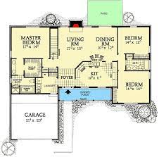 Simple To Build Ranch Home Plan