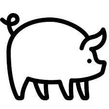 Pig Free Icon Freeimages