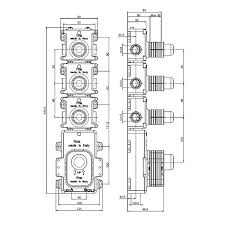 Way Thermostatic Shower Valves