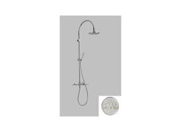 Icon Lever Knurled Exposed Shower Set