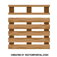 Wood Pallet Graphic Royalty Free Stock