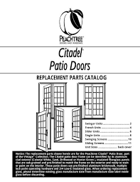 Citadel Patio Peachtree Doors And Windows