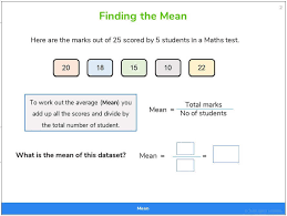 What Is Mean In Maths Examples
