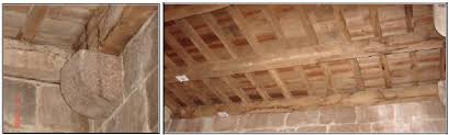 beams and joists from the timber floors