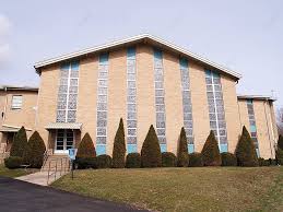 Exterior Of A Modern Brick Church