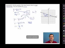 Common Core Algebra I Unit 4 Lesson 5