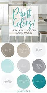 Modern Rustic Paint Colors For Your Home