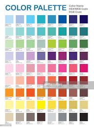 Popular Colors Color Chart Patterns