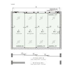Frameless Glass Sliding Door For Living