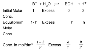 Hydrolysis Constant The Fact Factor