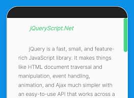 jquery floating scroll